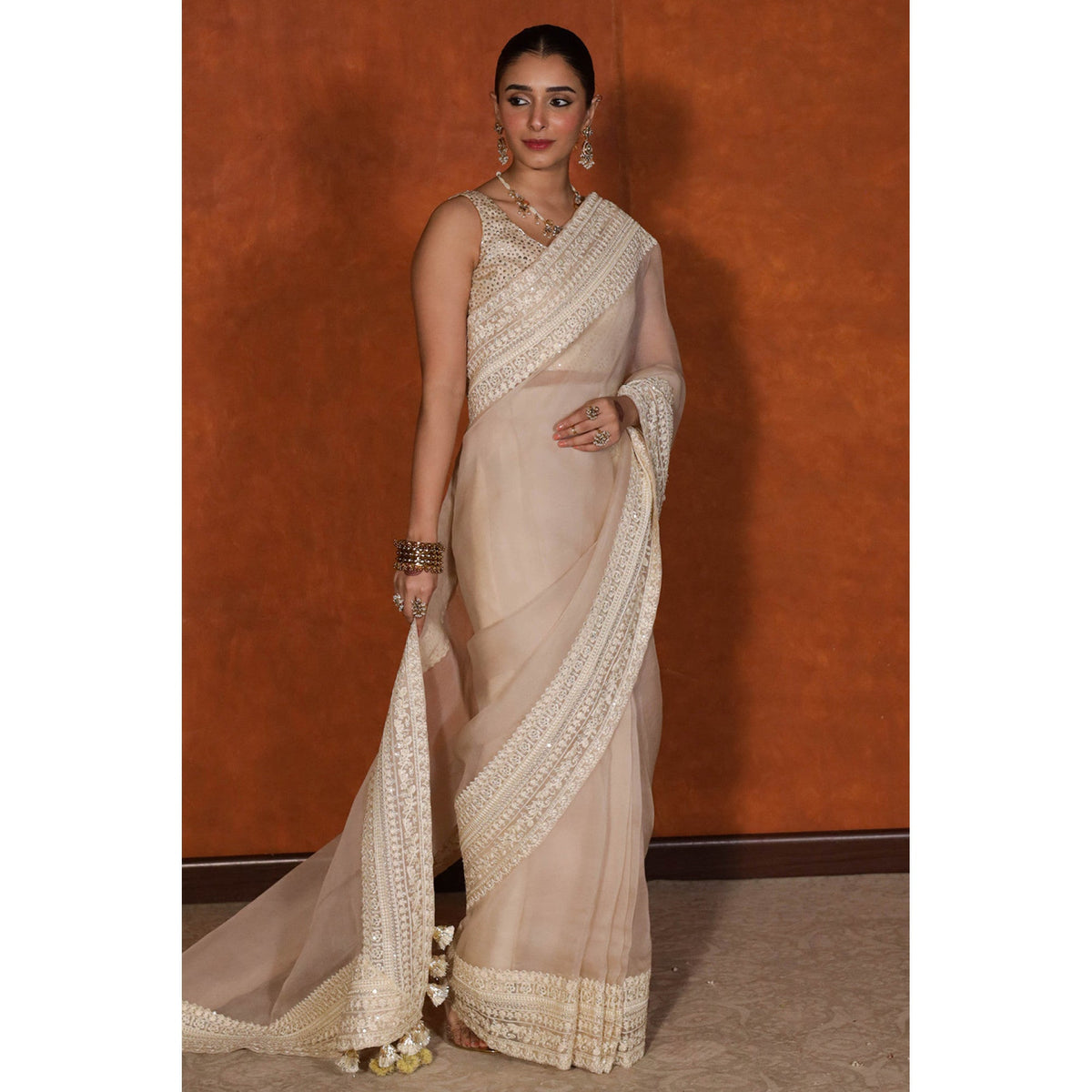 IVORY SAREE | ZEENAT '24 | DYOT