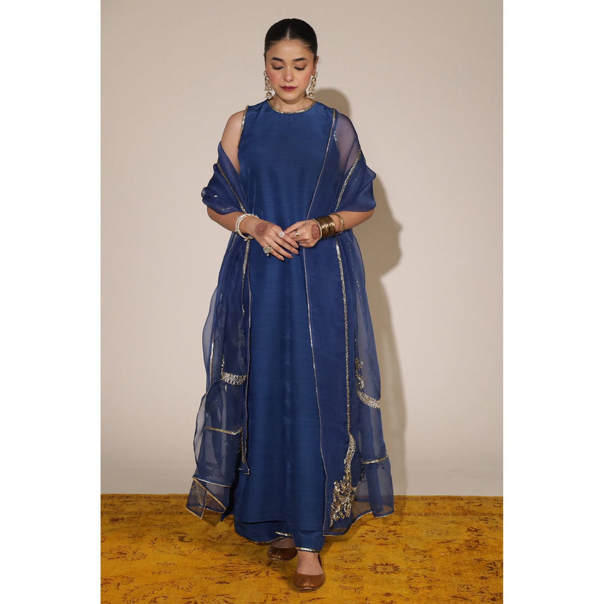 COBALT BLUE OUTFIT | SHEESHAM 24 / 25 DYOT