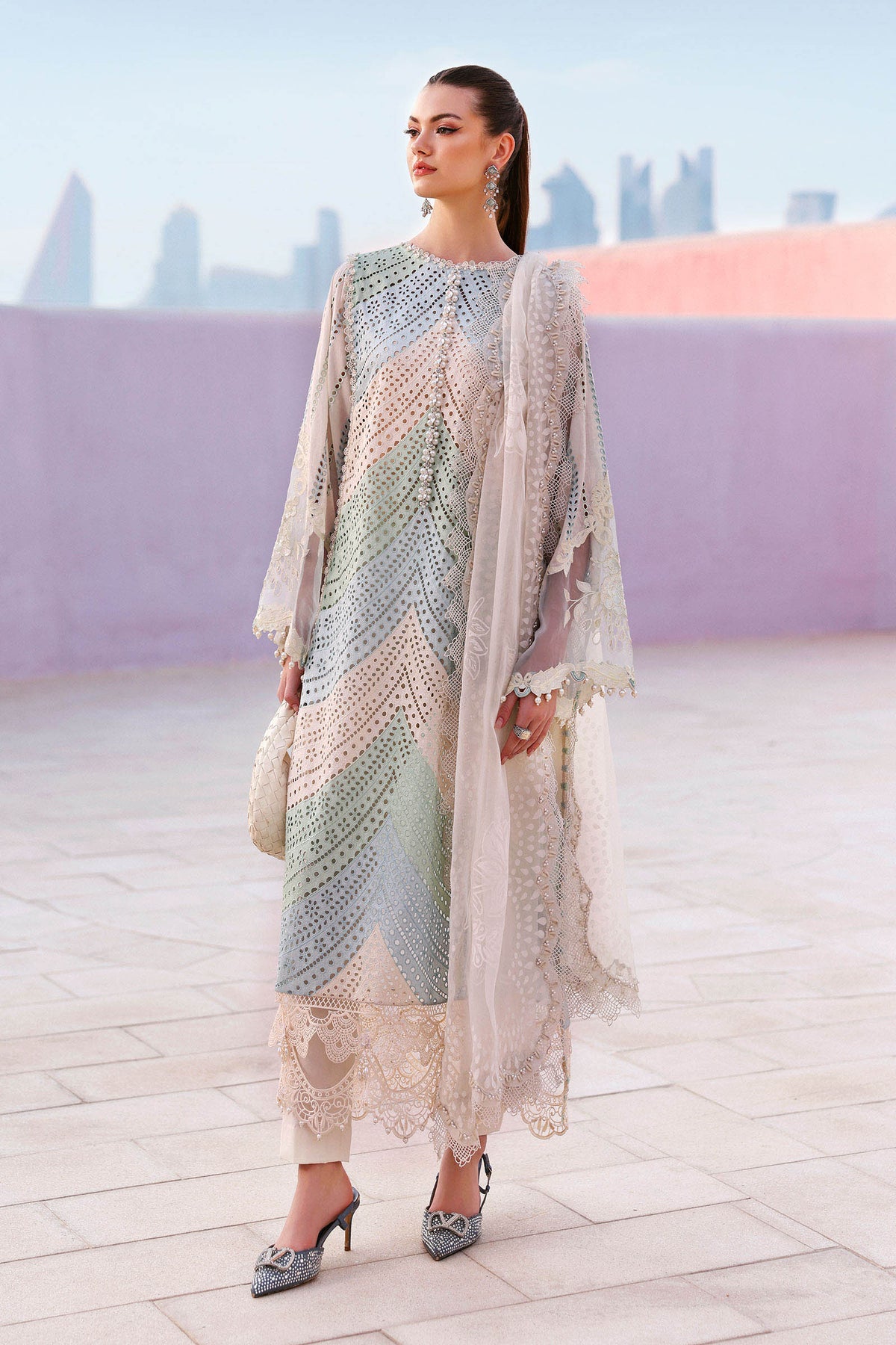 Embroidered Lawn Suit