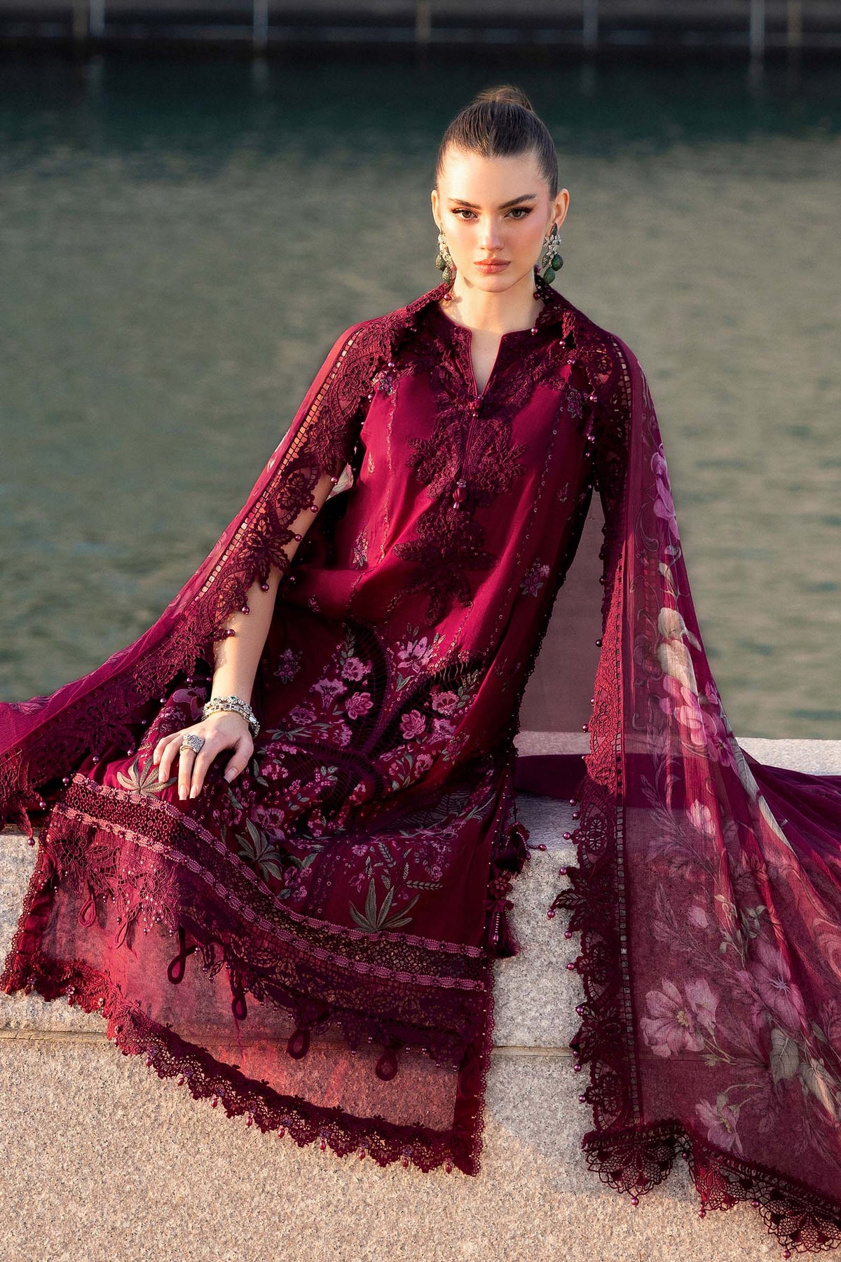 Embroidered Lawn Suit