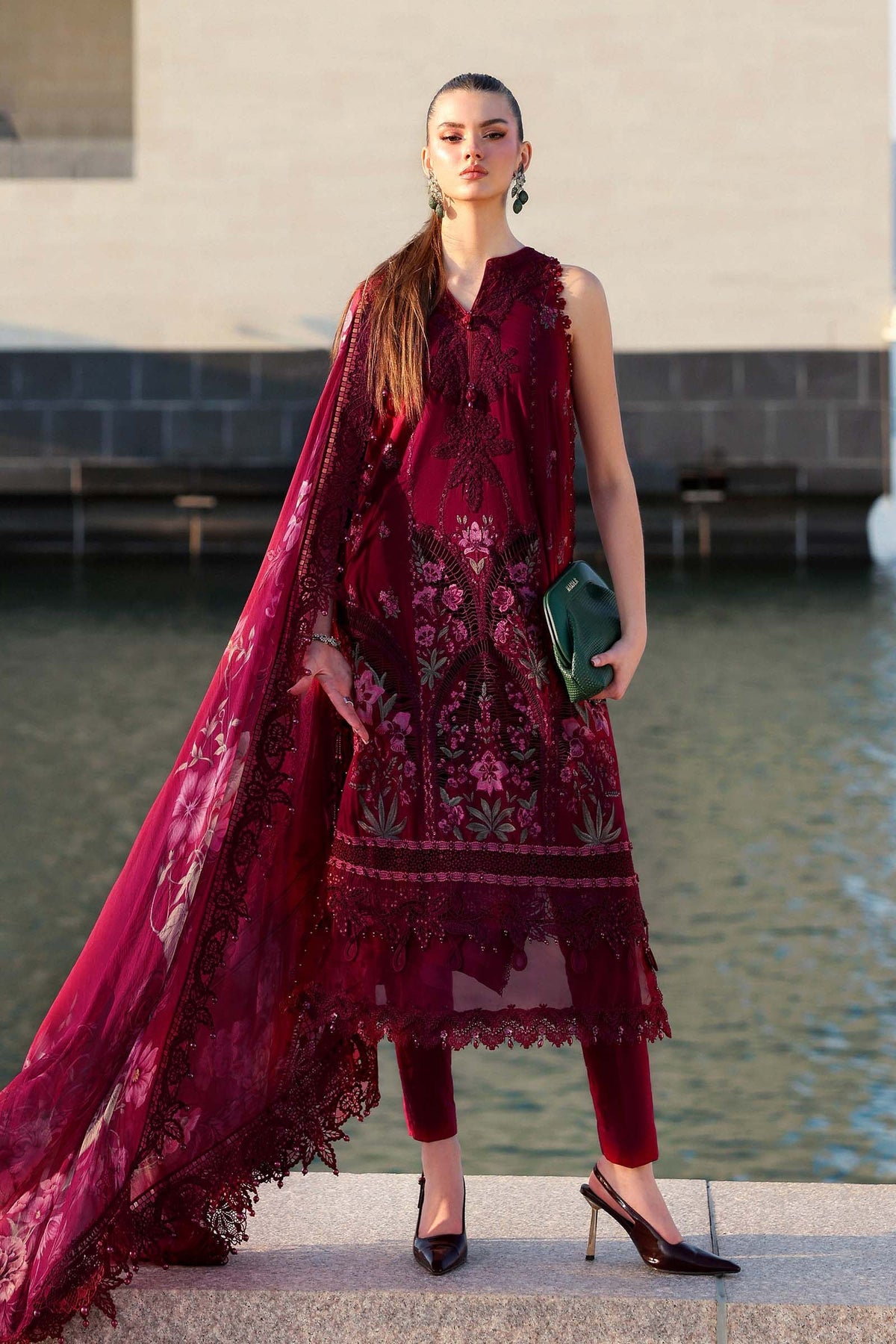 Embroidered Lawn Suit