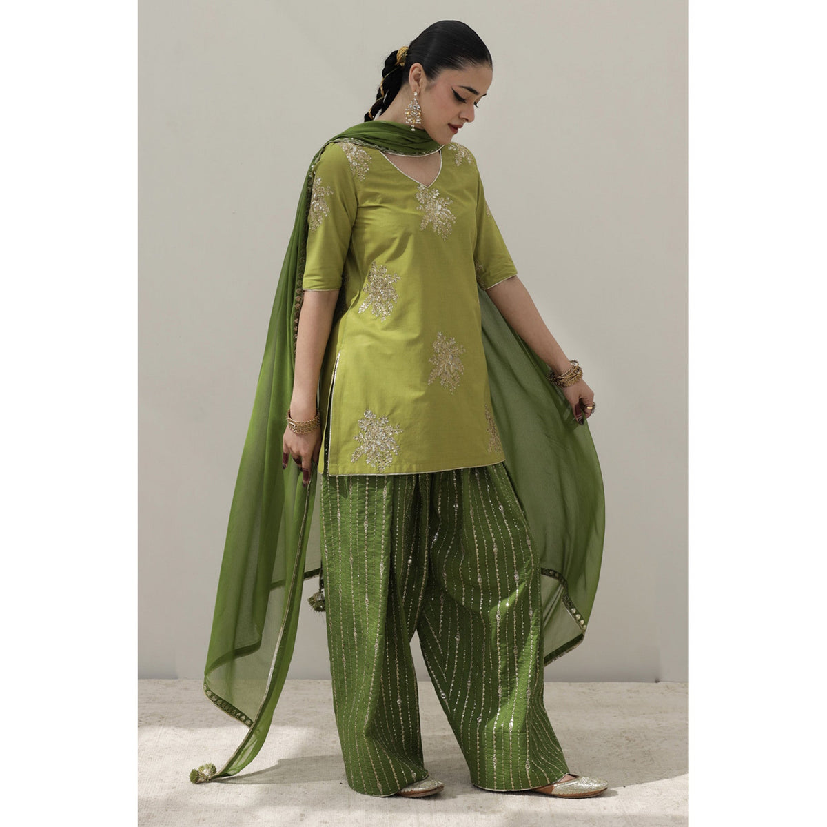 Monotone Green Outfit | Choti Eid' 26 | DYOT