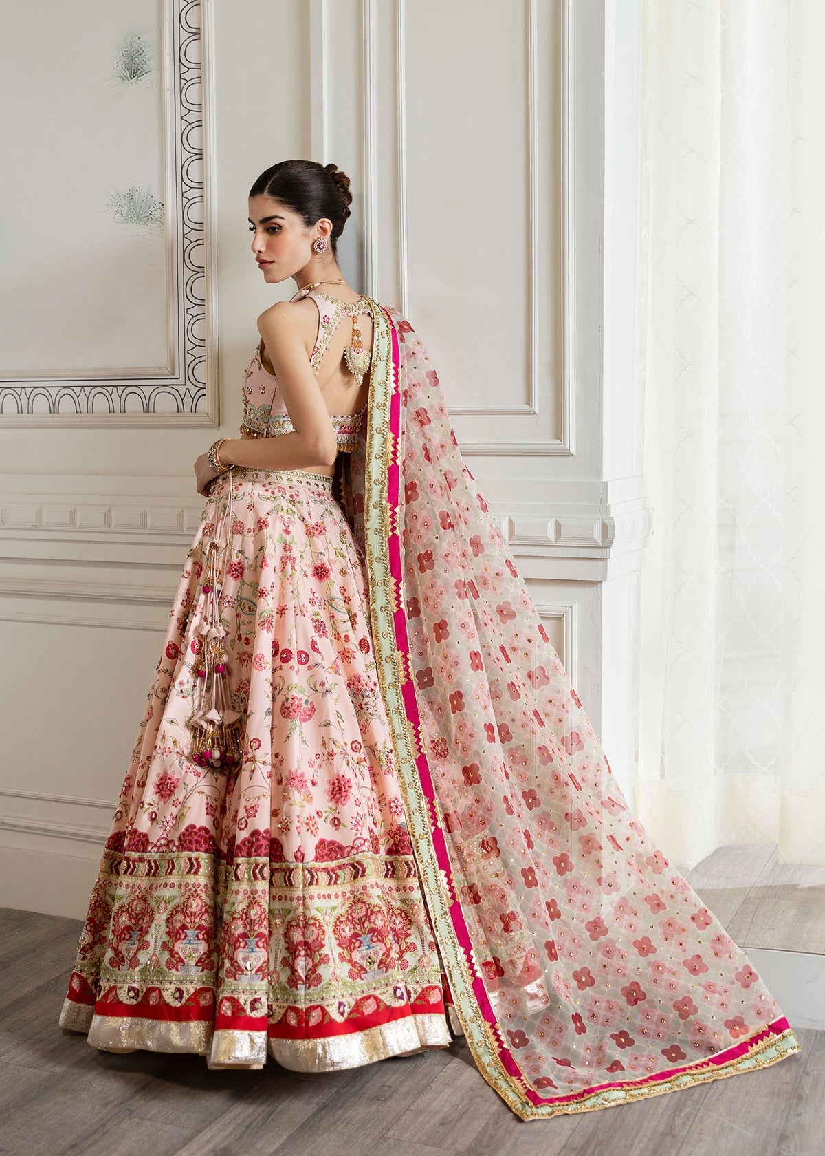 Chinoiserie Lehnga