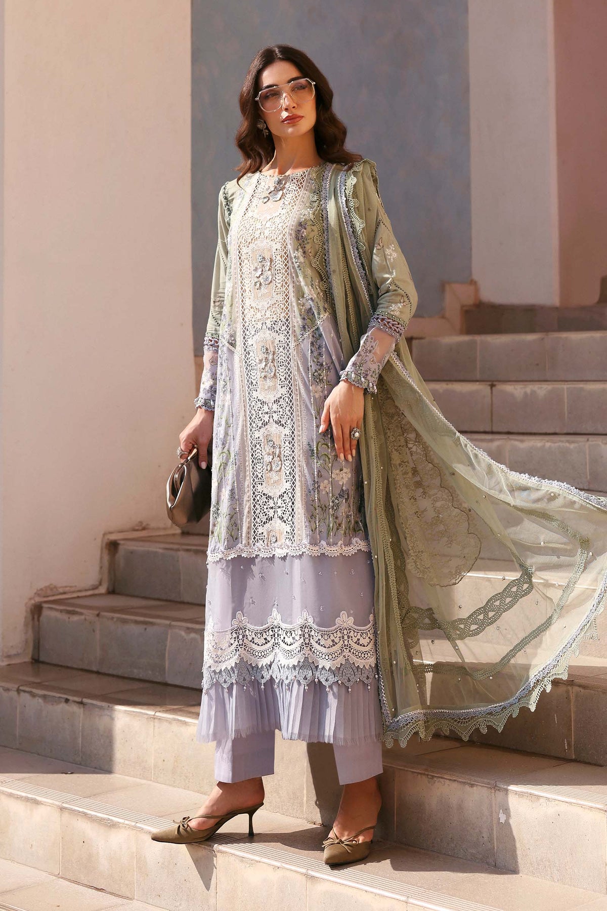 Embroidered Lawn Suit