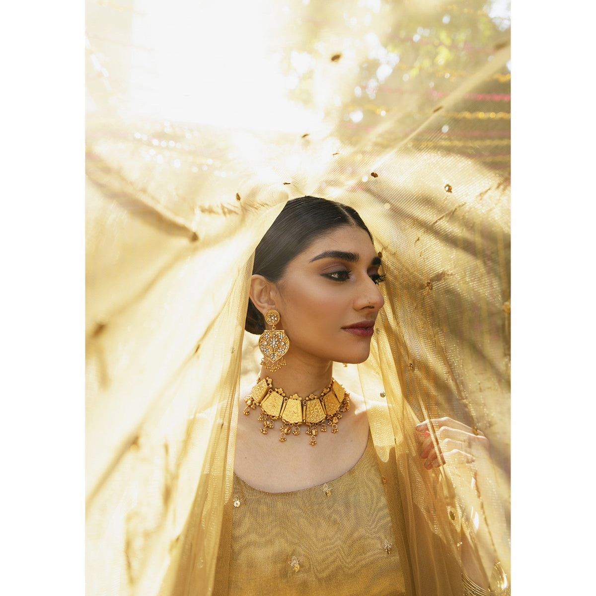 GOLD LEHANGA CHOLI | ZOHRA-FORMALS | DYOT