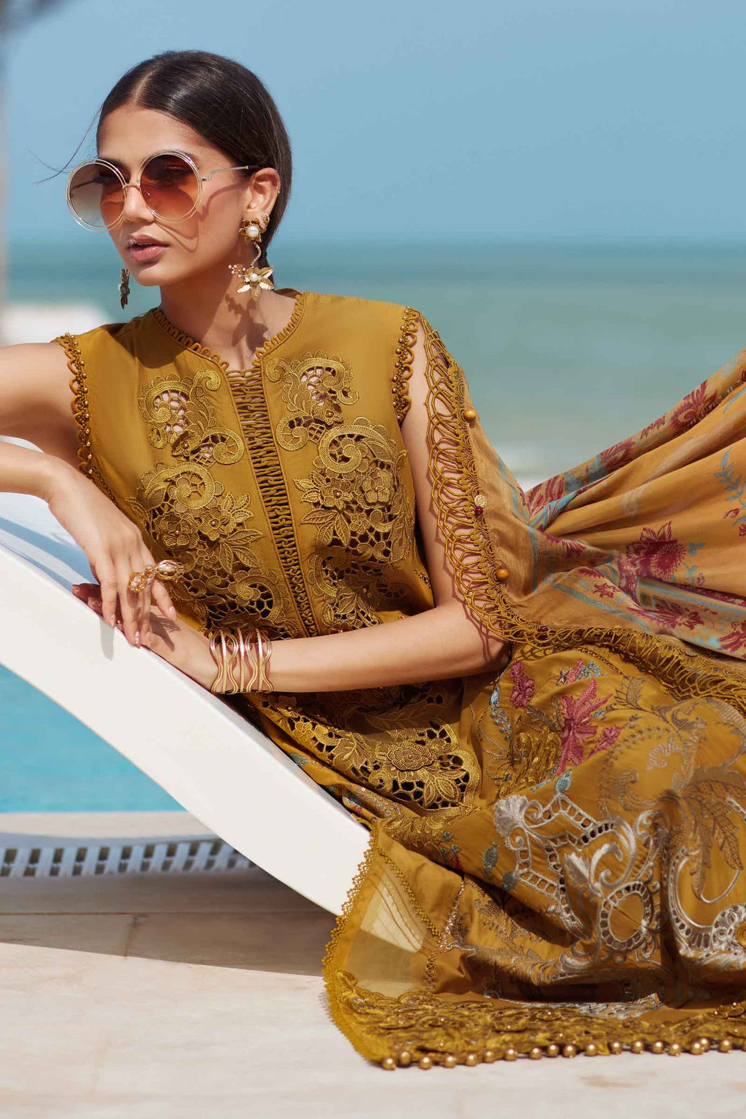 3 Piece Embroidered Lawn Suit | EID LAWN-25-06