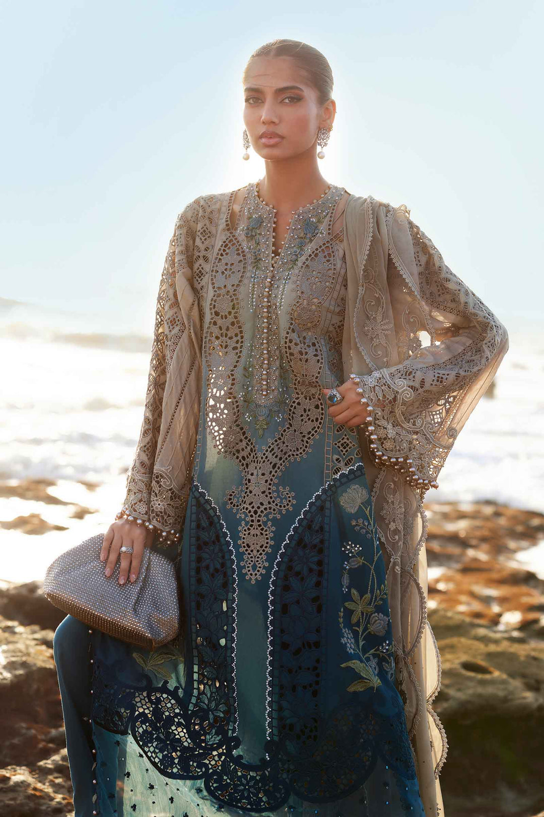 3 Piece Embroidered Lawn Suit | EID LAWN-25-08