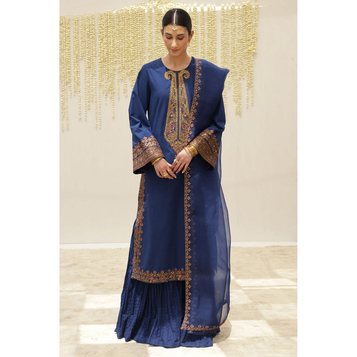 COBALT BLUE OUTFIT | DYOT | BARI EID' 25
