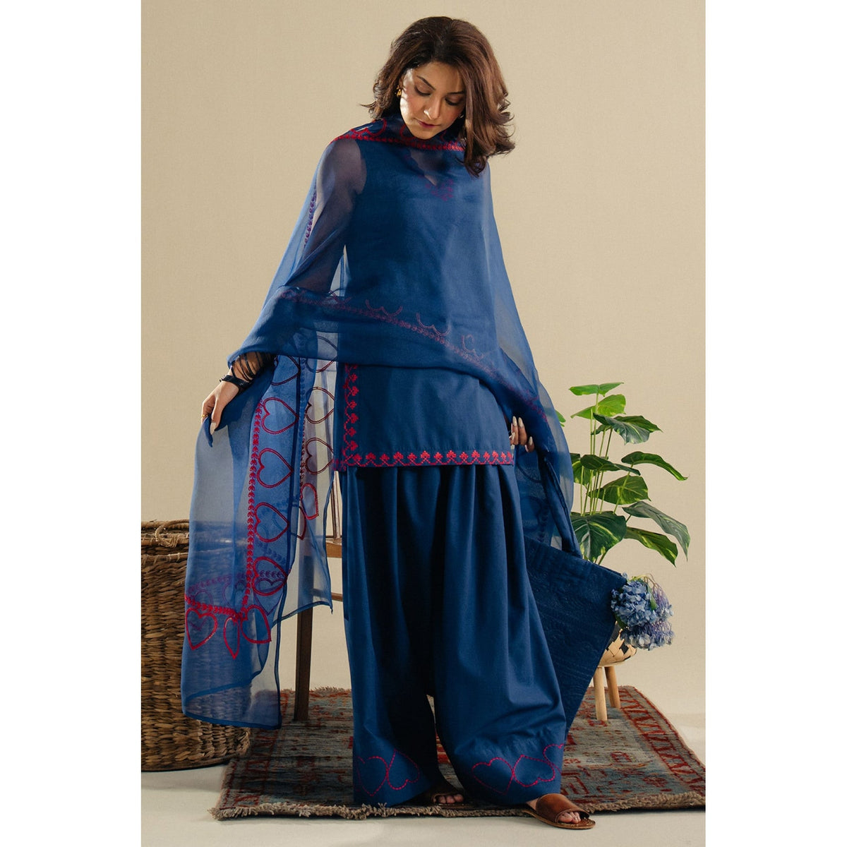 COBALT BLUE OUTFIT | DYOT | Monsoon' 25 (RTS)
