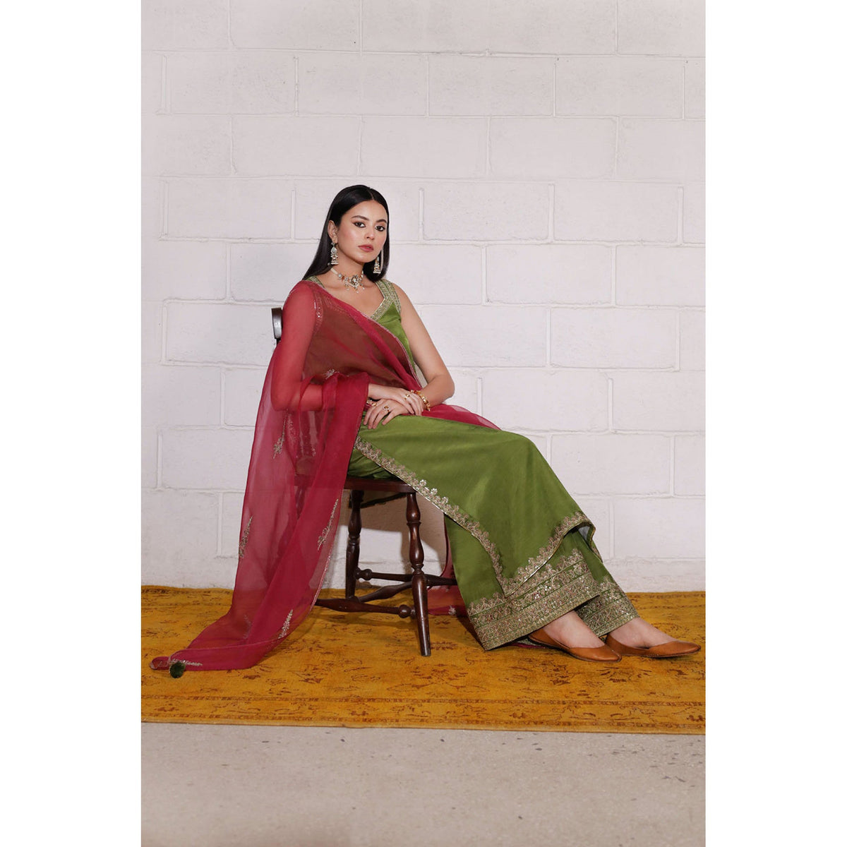 Green Outfit | Shahana / Muskan' 24 | DYOT