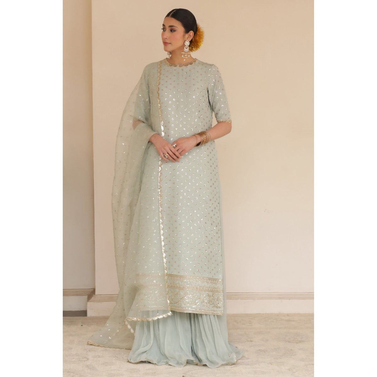 ICE BLUE OUTFIT | DYOT | Sheesham' 24
