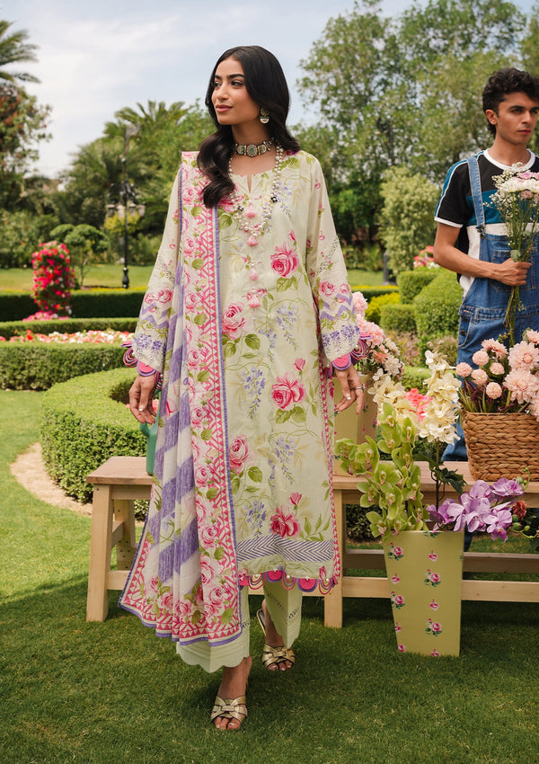 Lawn Collection - Elaf Premium - Printed - EEP#03B - Meadow Magic