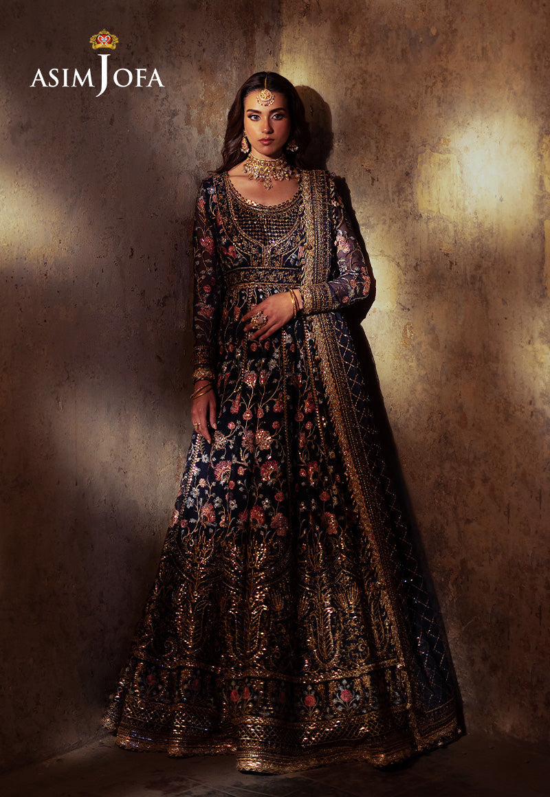 AJKB-09 EMBROIDERED CHIFFON 3 PCS