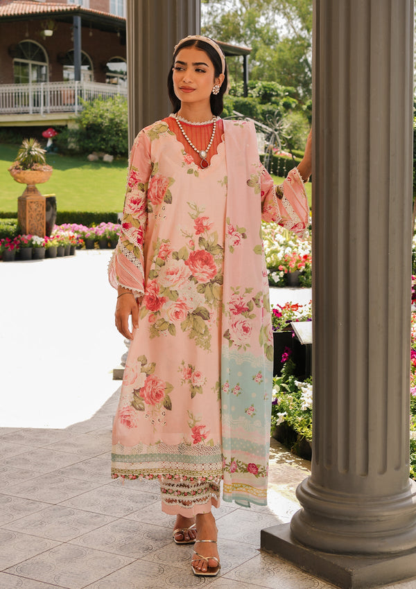 Lawn Collection - Elaf Premium - Printed - EEP#01B - Petal Pulse