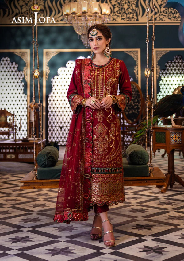 Lawn Collection - Asim Jofa - Fasana - e - Ishq - AFI24#21