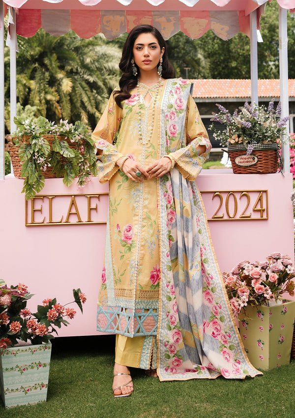 Lawn Collection - Elaf Premium - Printed - EEP#03A - Citrus Squad