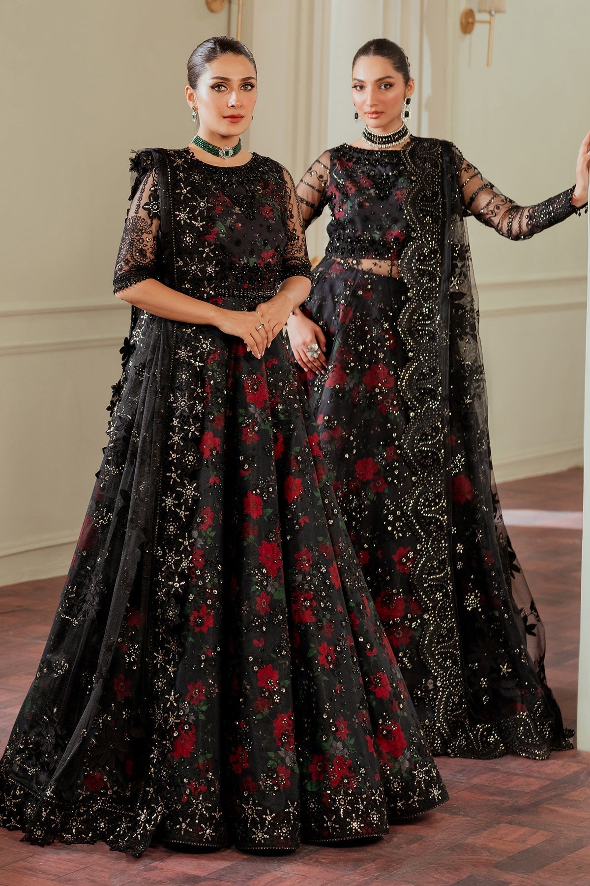 EMBROIDERED NET CH13-05