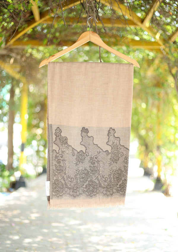 Pashmina Kaani Jamawar Scarf D - 16