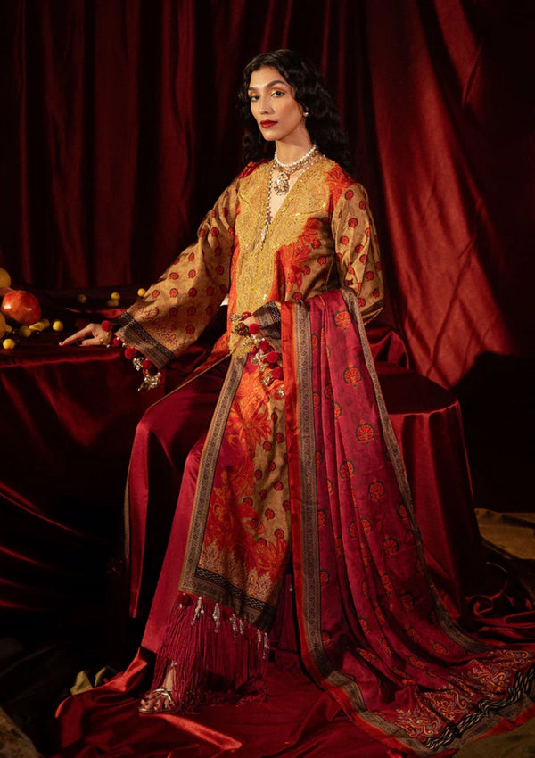 Winter Collection - Myeesha - Roohi Silk Edit 24 - D#3 - Rubai