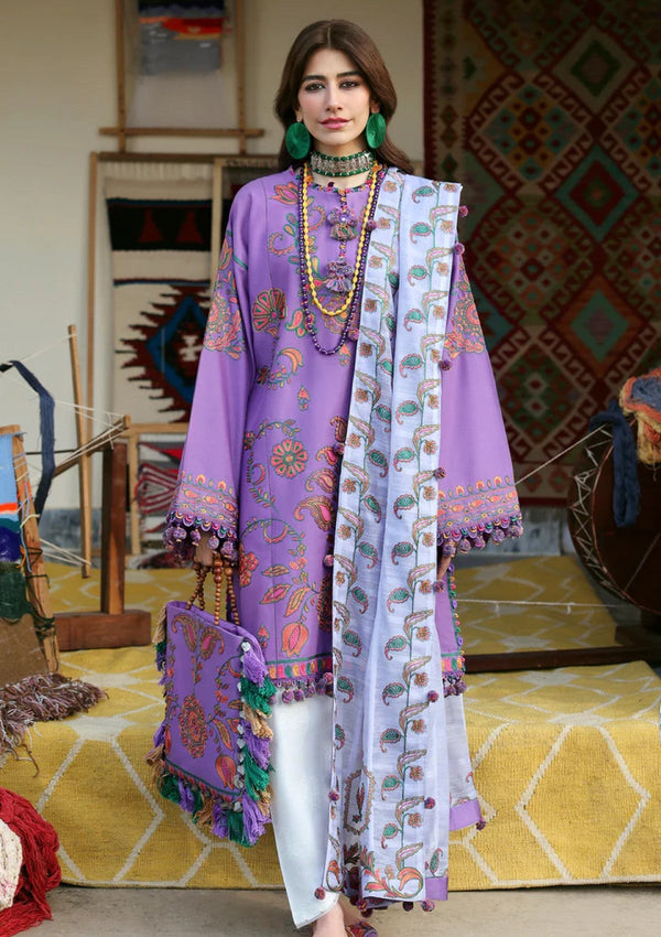 Lawn - Zaha - Unstitched Lawn 25 - ZARIAH (ZL25-09 A)