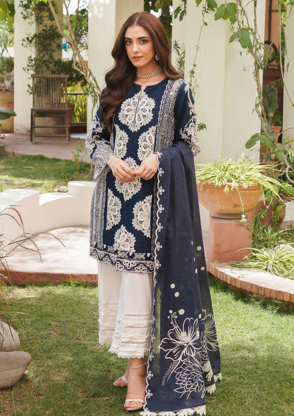 Lawn Collection - MM Manara - Luxury Lawn 24 - ML#01 - Sapphire