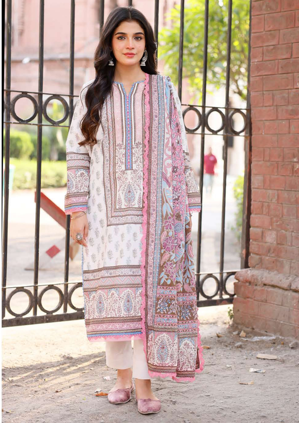 Lawn Collection - Asim Jofa - Basic Prints 24 - AJBB#06