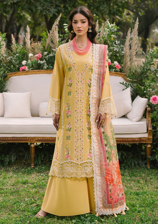Lawn - Mahnur - Dahlia - Luxury 25 - D#05-B - Lya