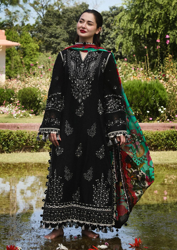 Lawn Collection - Hussain Rehar - SS 24 - D#09 - Rave