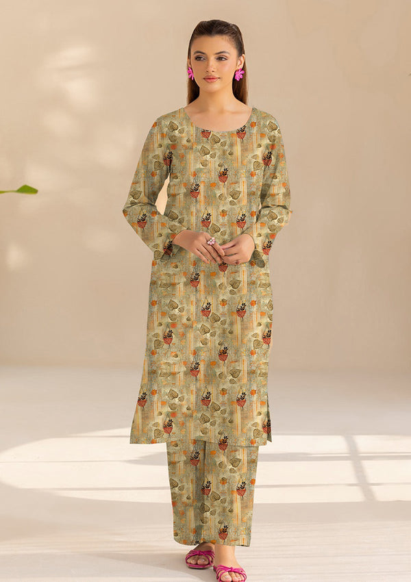 Lawn - Basanti - Print Edit 25 - 2 Pcs - D#03