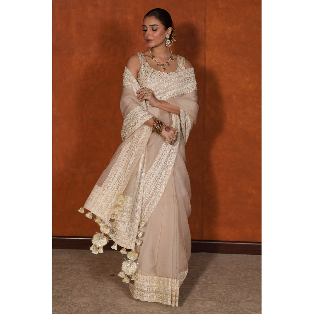 IVORY SAREE | ZEENAT '24 | DYOT