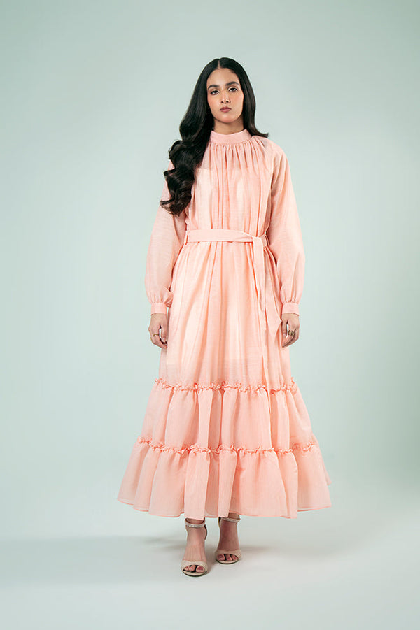 Pret Collection - Fozia Khalid - Basics Vol 3 - Layered Mock Neck Frock