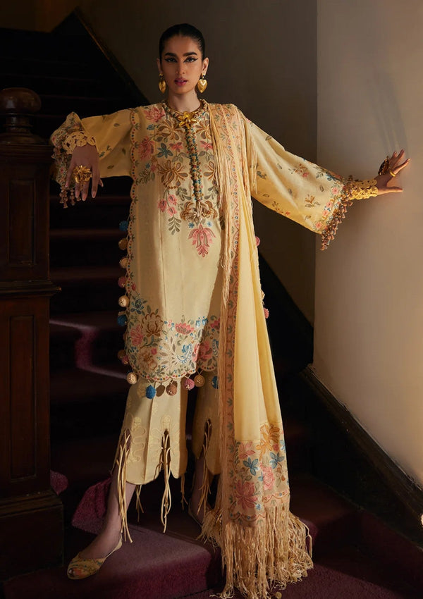 Lawn - Elan - Unstitched 25 - Zahara A