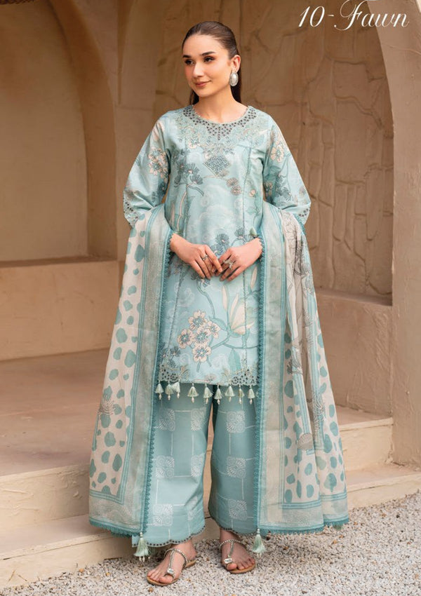 Lawn - Alizeh -  Levana - AL25#7030 - Fawn