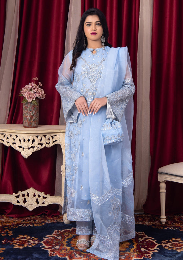 Pret - Akiira - Noor e Jahan Festive - Ice Blue