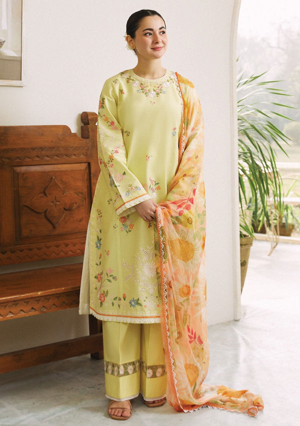 Lawn Collection - Zara Shahjahan - Coco - Unstitched 24 - ZC#4B - MAHAY