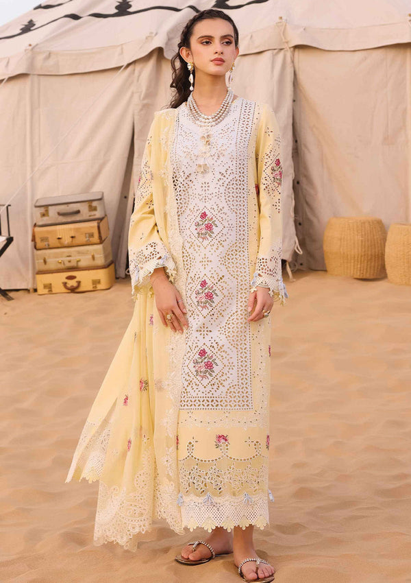 Lawn Collection - Qalamkar - Chikankari - Eid Edit - QLC24#01 - Niamh