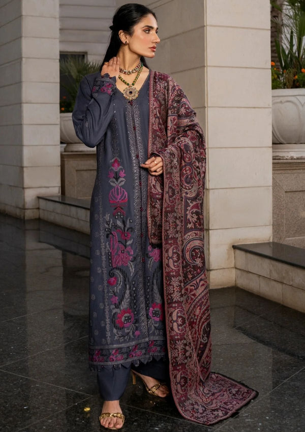 Winter Collection - Firdous - Exclusive Vol 2 - FEW24#11 - Fuchsia
