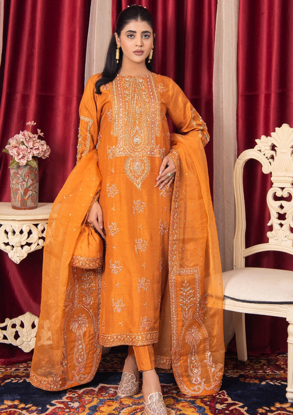 Pret - Akiira - Noor e Jahan Festive - Mustard