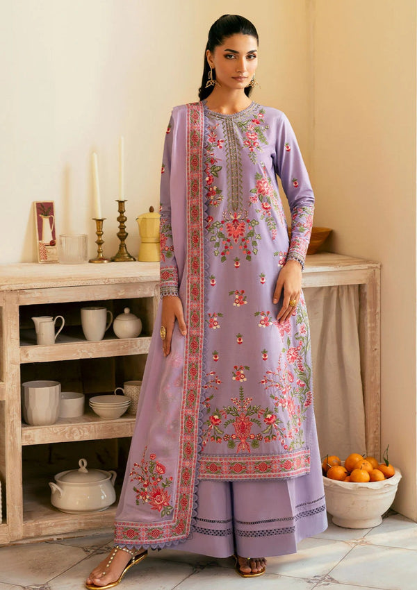 Lawn - Deyar - Iris - Luxury 25 -  LD005 - Lilac