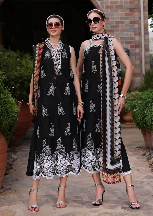 Lawn Collection - Noor By Saadia Asad - Eid Luxe Printkari - NL24#06