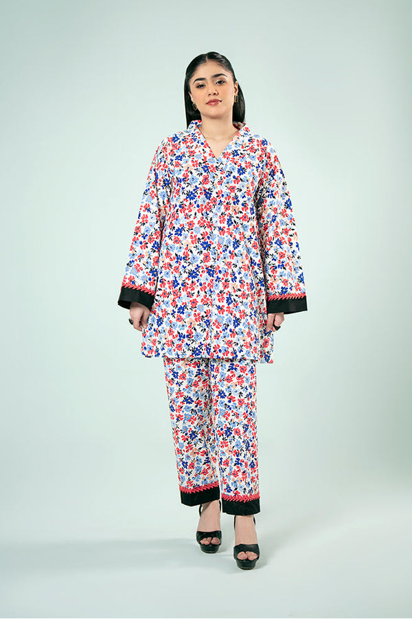 Pret Collection - Fozia Khalid - Basics Vol 3 - Floral Printed Co-ord Set