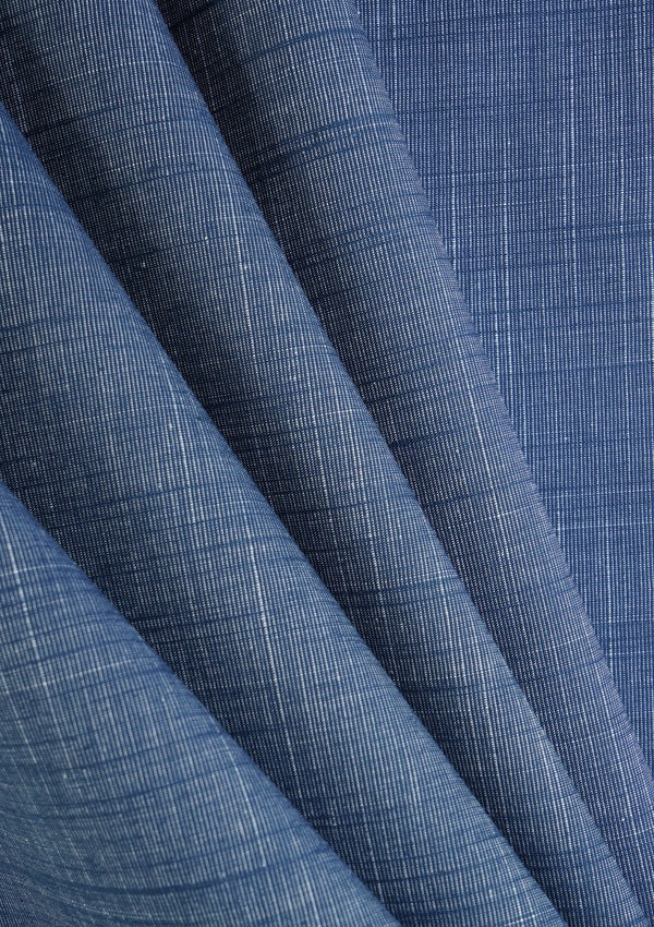 Elite Men Italian Cotton Slub - Blue