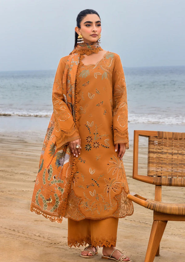Lawn - Rang Rasiya  - Carnation - Luxury Festive Edit 25 - RSC#08 - Isla