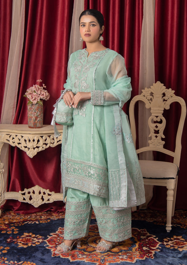 Pret - Akiira - Noor e Jahan Festive - Sea Green