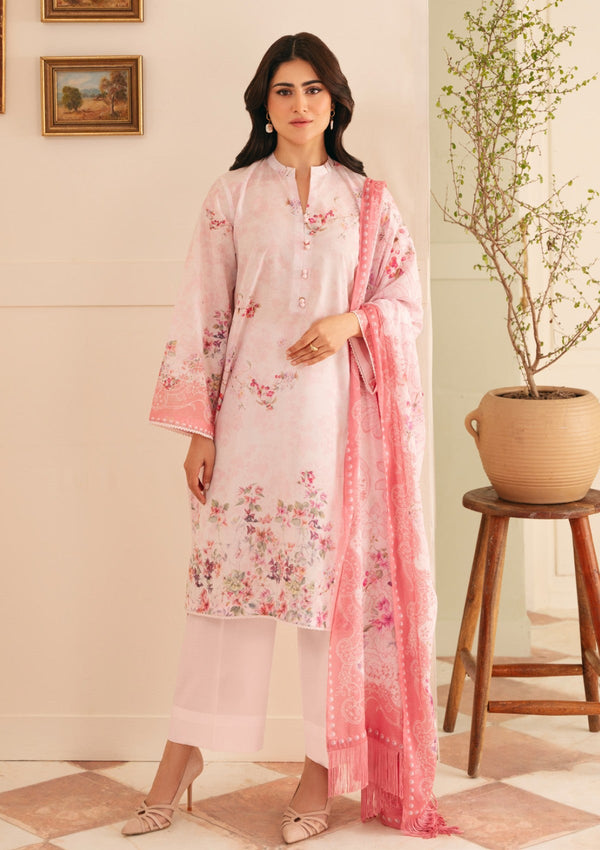 Lawn - Sahar - Selene Premium - 3 Pcs - SSP#07 - SAKURA DREAM