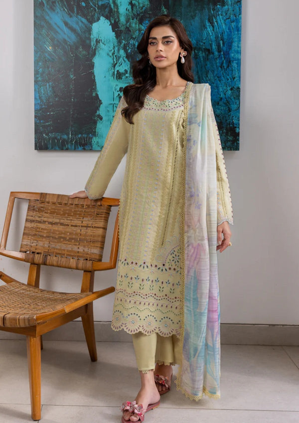 Lawn - Rang Rasiya  - Carnation - Luxury Festive Edit 25 - RSC#09 - Nora