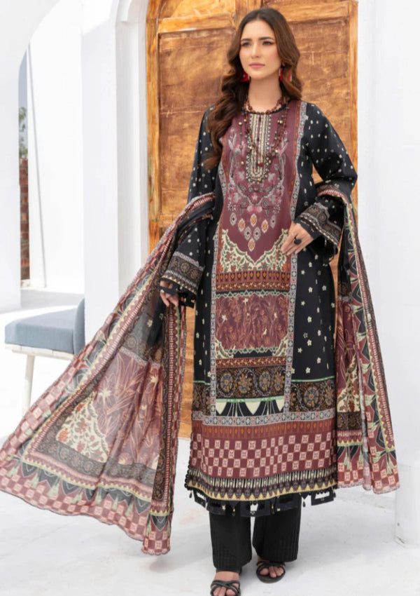 Lawn Collection - Humdum - Saira Bano - HB24#09