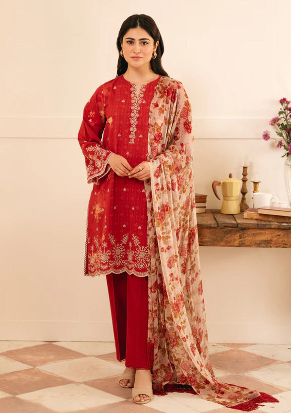Lawn - Sahar - Raya - EL-V1-S25-02 - Antique Rosewood