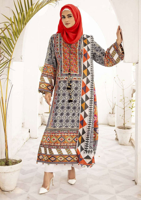 Lawn Collection - Dua - Gul-e-Zarki - Motiya - MLF24#08