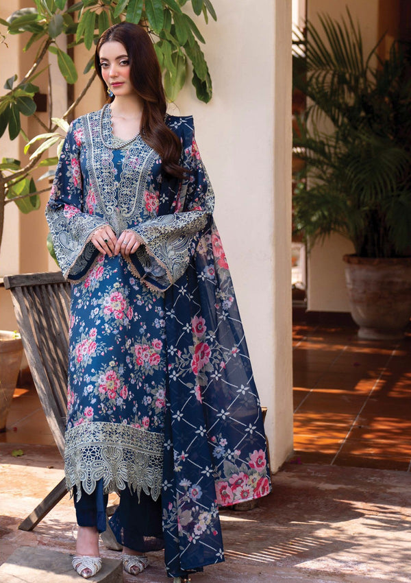 Lawn - Myeesha - Lamhay - Luxury 25 - MS-1019 - ZOHRA